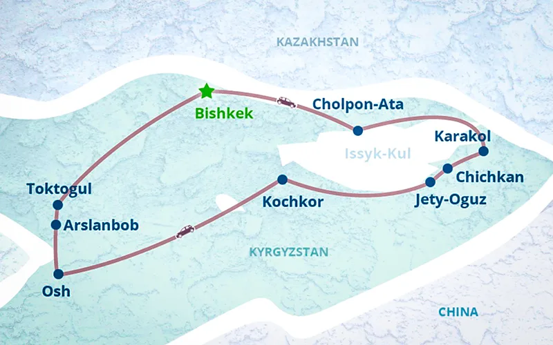 kırgızistan kaç günde gezilir