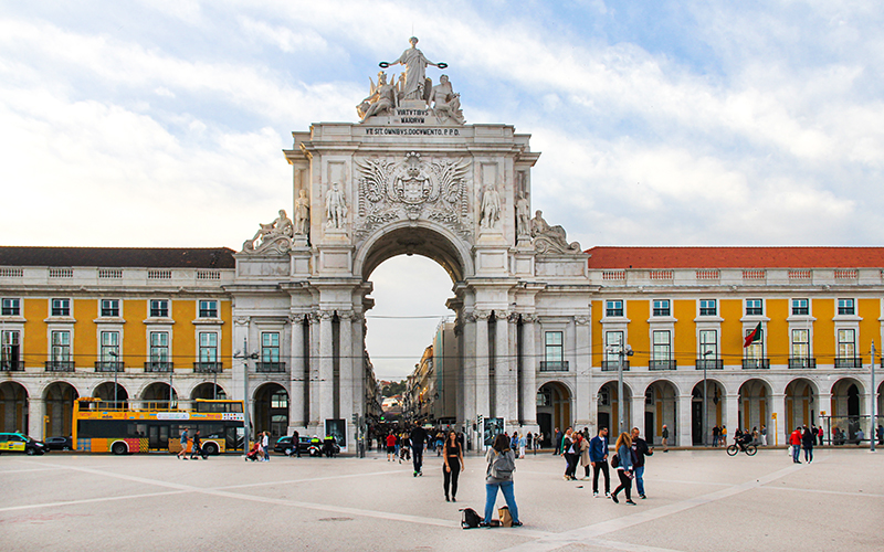 lizbon ticaret meydanı