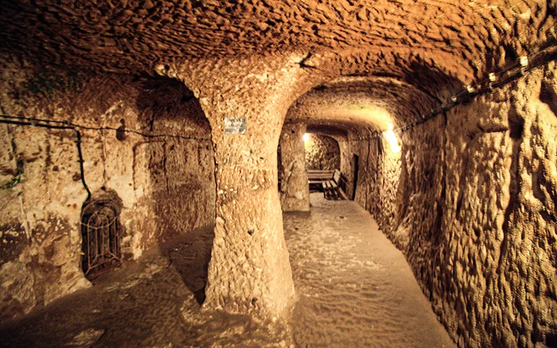 kapadokya yeraltı şehirleri