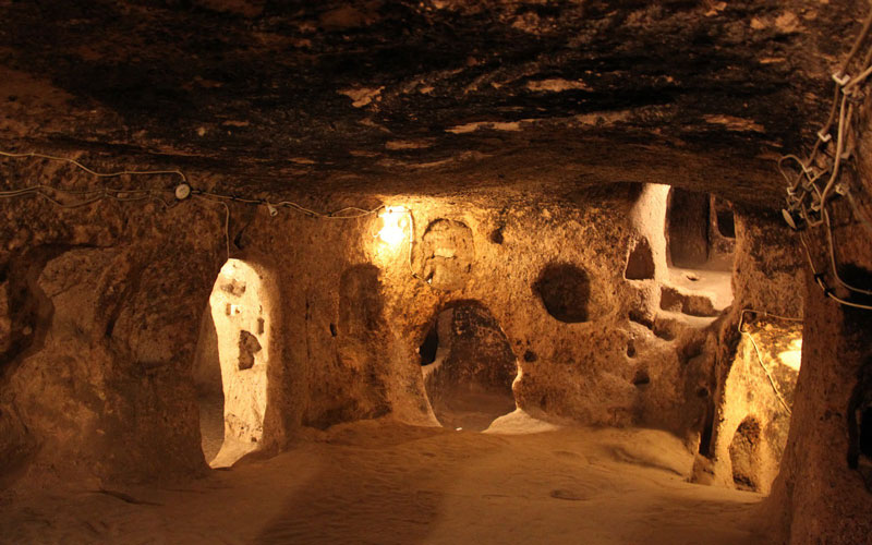 Kapadokya yeraltı şehirleri hakkında bilgileri