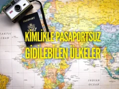 pasaportsuz kimlikle gidilen ülkeler