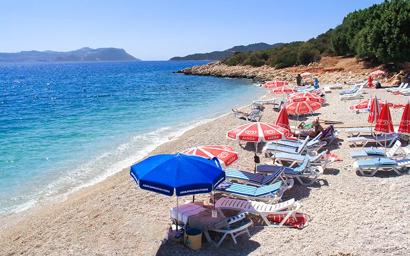 kaş en güzel sahiller