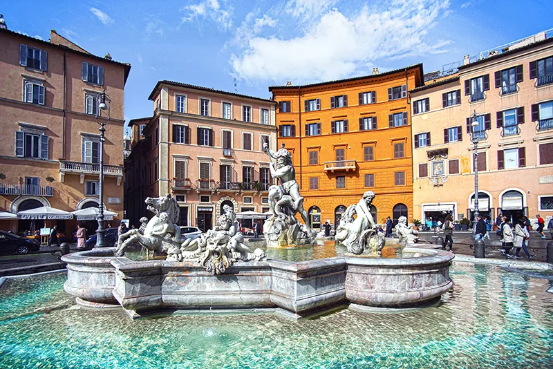 neptun çeşmesi navona