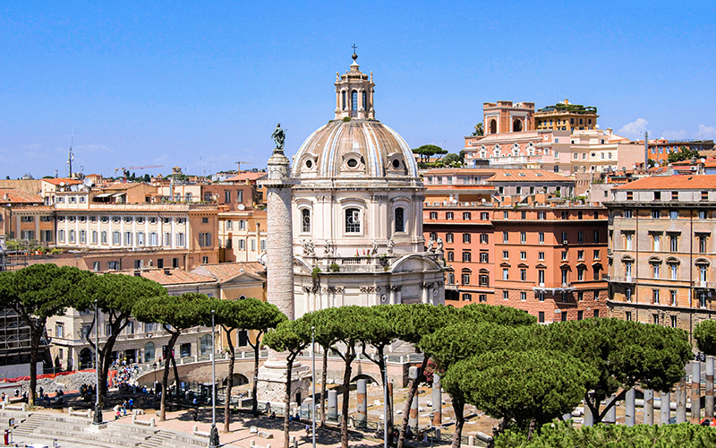 trajan forum antik roma