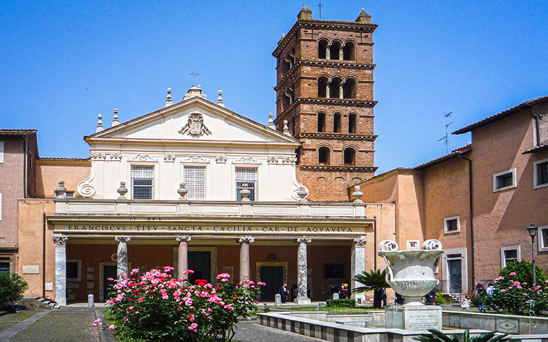 trastevere kiliseleri