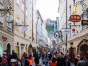 Avusturya’nın En Güzel Sokaklarından Biri: Getreidegasse, Salzburg getreidegasse