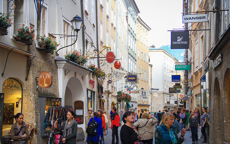 getreidegasse salzburg