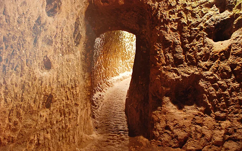 Özkonak Yeraltı Şehri nerede