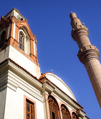 Ayvalık Saatli Cami: Ayos İanni Kilisesi saatli camii ayvalık