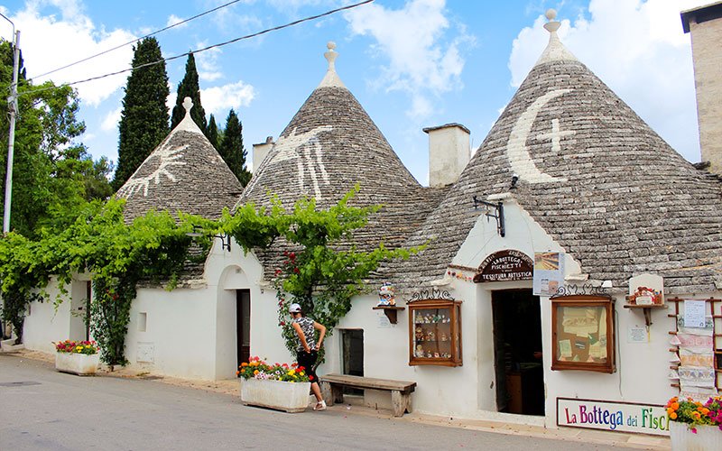 Puglia Trulli Evleri