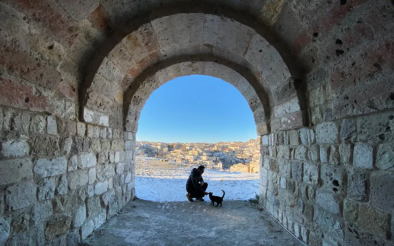 ortahisar kalesi kapadokya