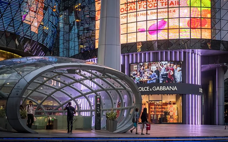 singapur alışveriş merkezleri