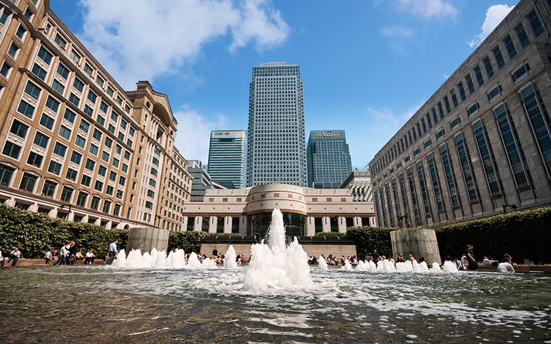 Canary Wharf, Londra