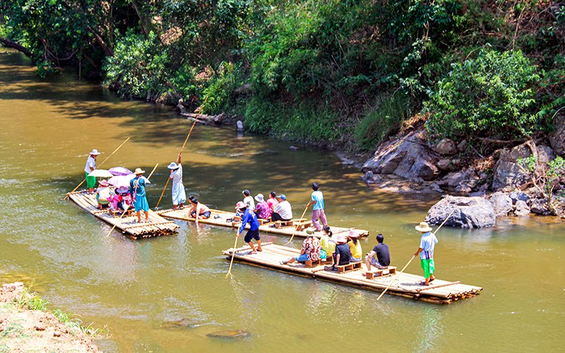 Chiang Mai Bamboo Rafting