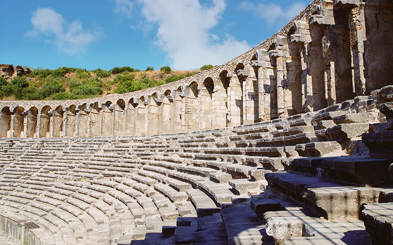 aspendos tiyatrosu bilgi