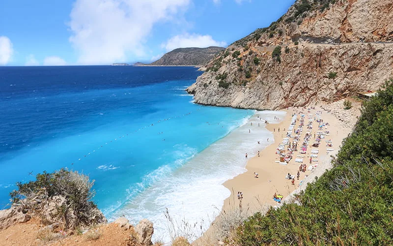 kalkan kaputaş plajı
