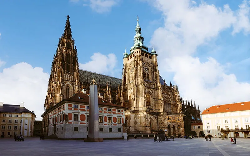 Aziz Vitus Katedrali, Prag Kalesi