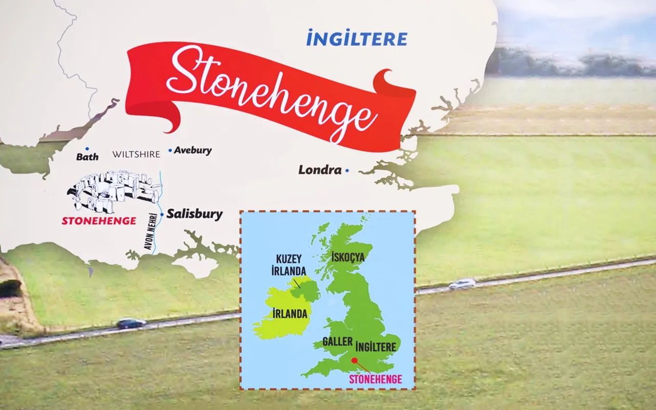 stonehenge harita