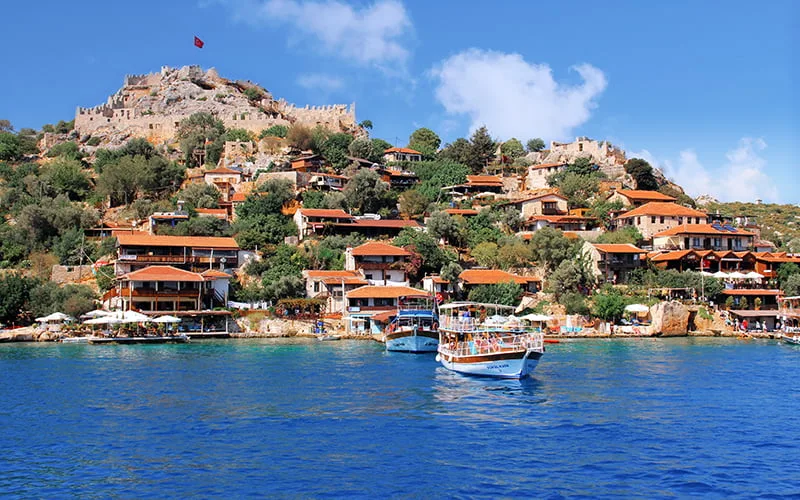 Üçağız, Kaleköy