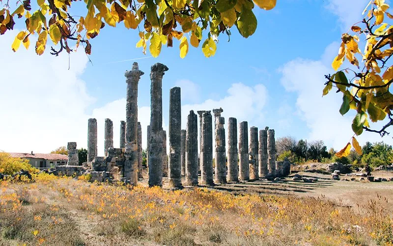 uzuncaburç antik kenti