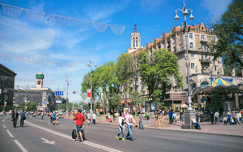 Kreschatik Caddesi