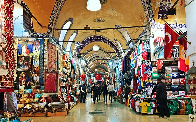 kapalı çarşı tarihi