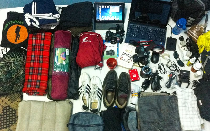 sırt çantası yerleştirme