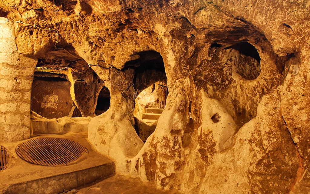 derinkuyu yeraltı şehri