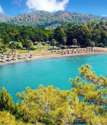 Sığla Ağaçları Gölgesinde: Günlüklü Koyu, Fethiye Günlüklü Koyu