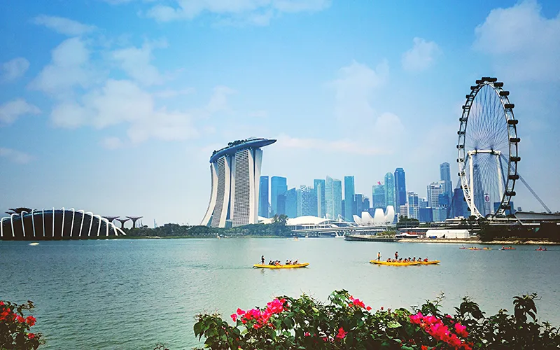 singapur dönme dolabı