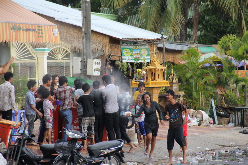 Songkran Festivali, Asya