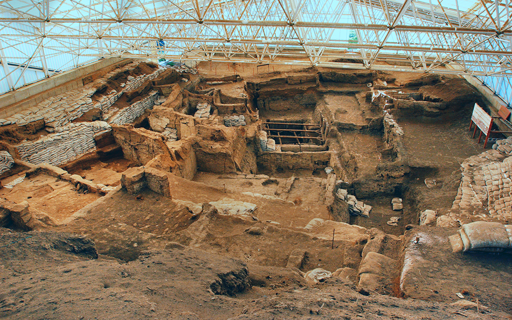 Çatalhöyük evleri