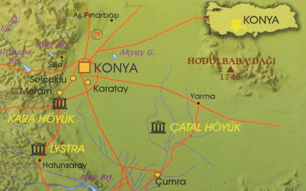 Çatalhöyük nerede