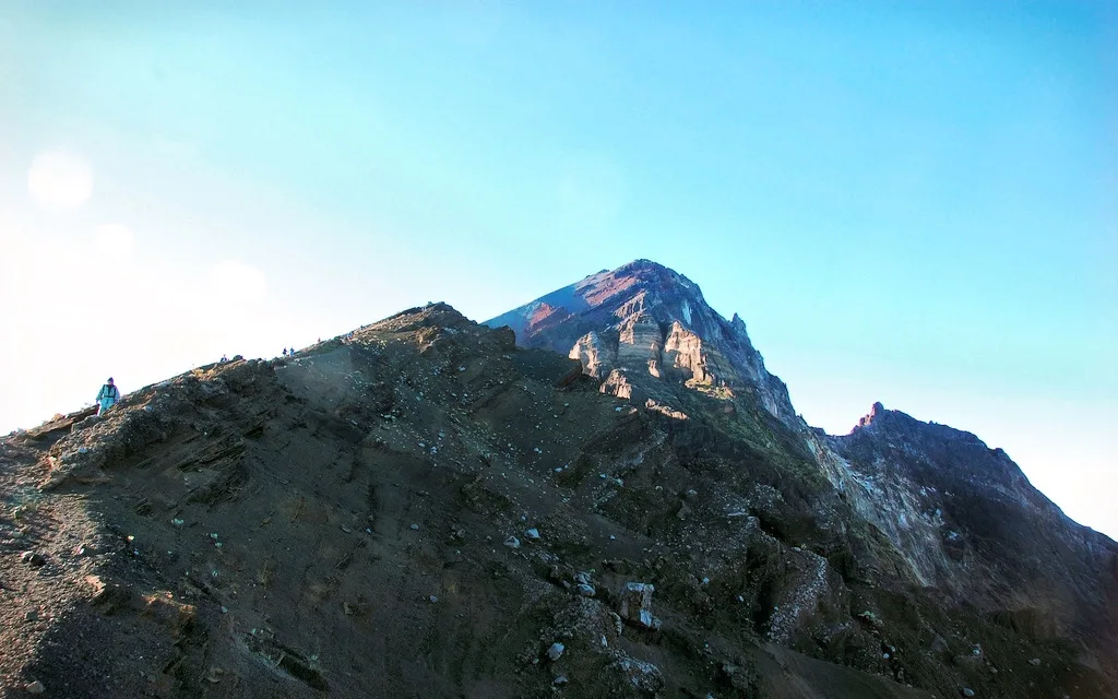 Mount Rinjani zirve