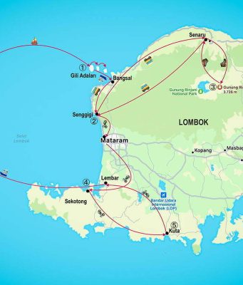 Lombok Turu Gezi Rotam Lombok Turu