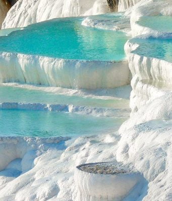 Yeryüzünde Benzersiz Bir Coğrafya: Pamukkale Pamukkale Travertenleri