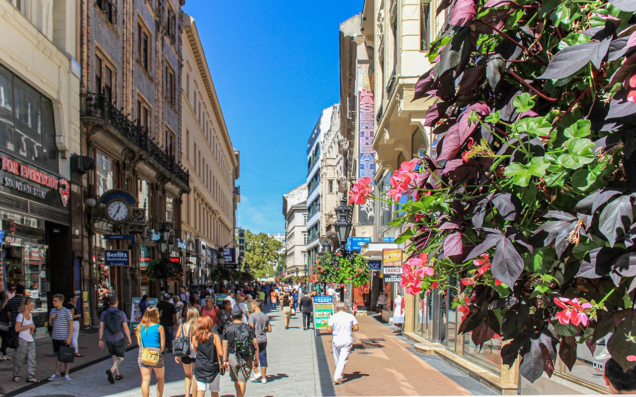 Vaci Utca, Budapeşte