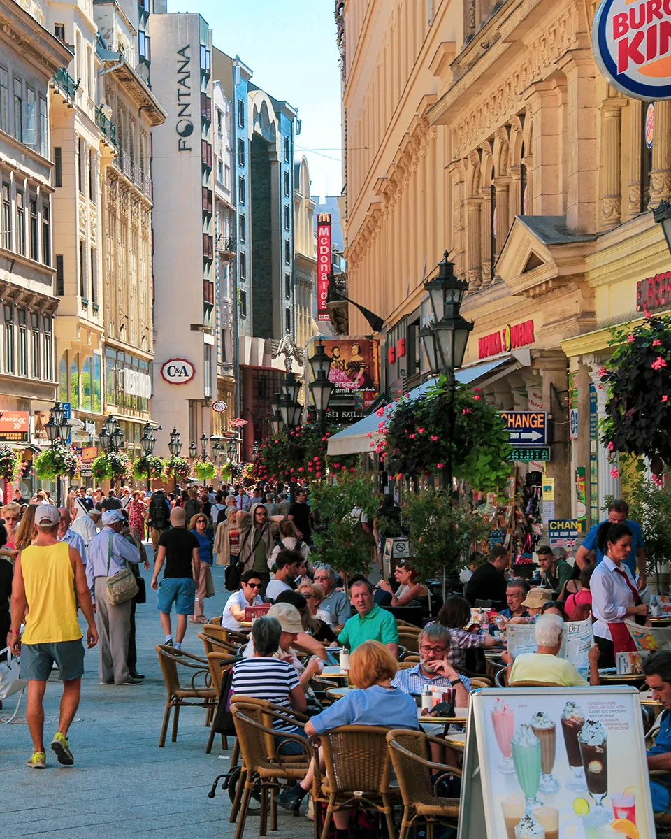 Vaci Utca, Budapeşte