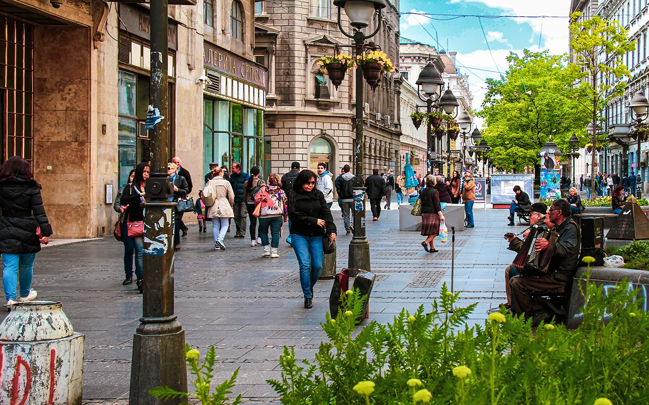 Belgrad Knez Mihailova Caddesi