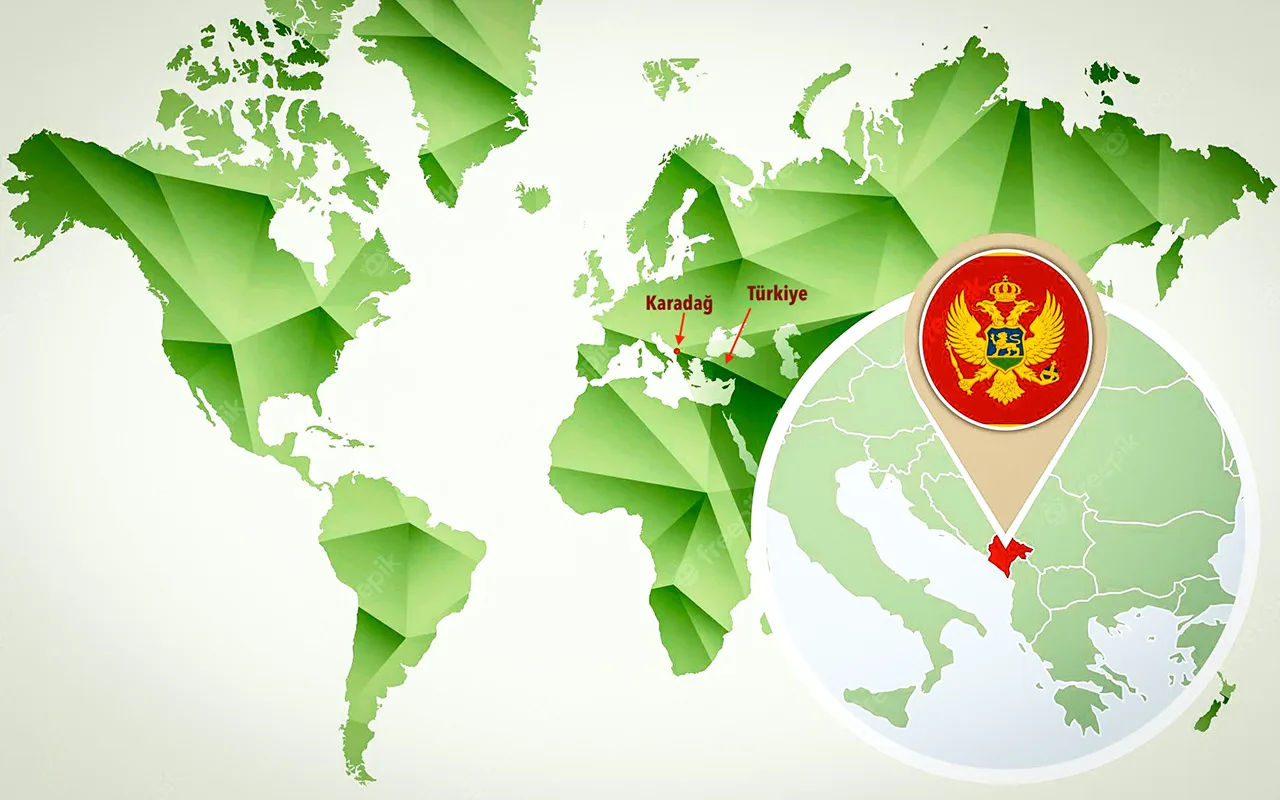Karadağ nerede