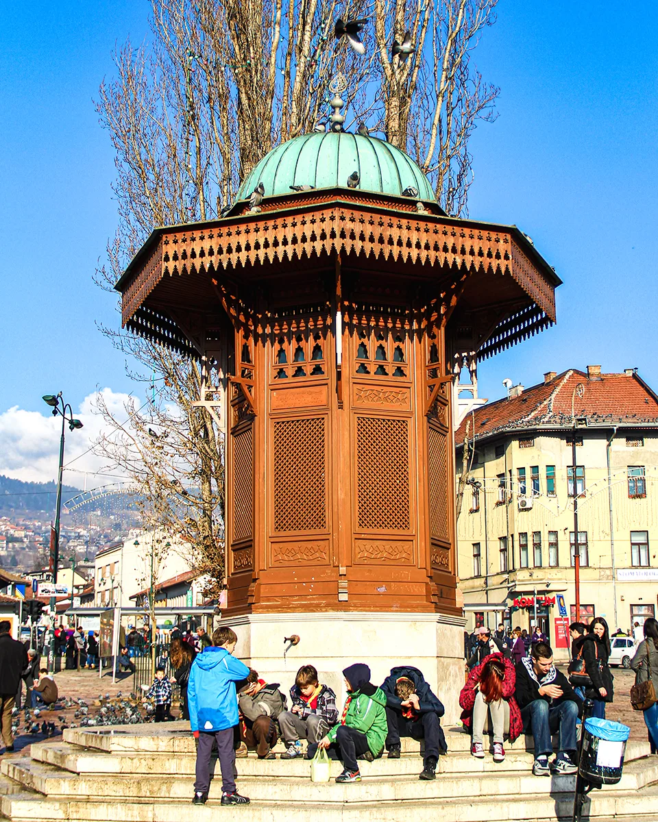 Saraybosna Başçarşı çeşmesi
