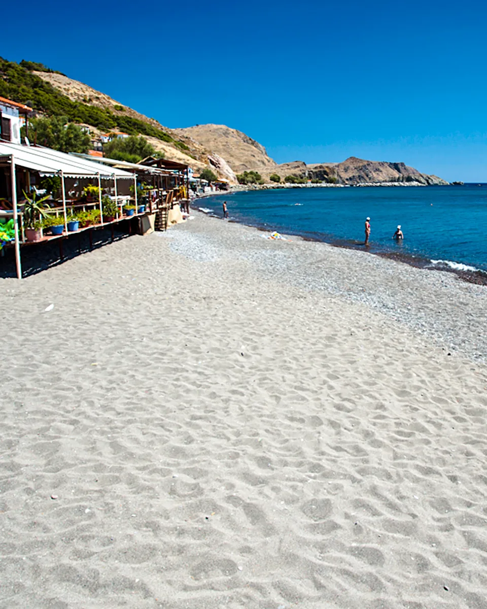 Skala Eressos Beach