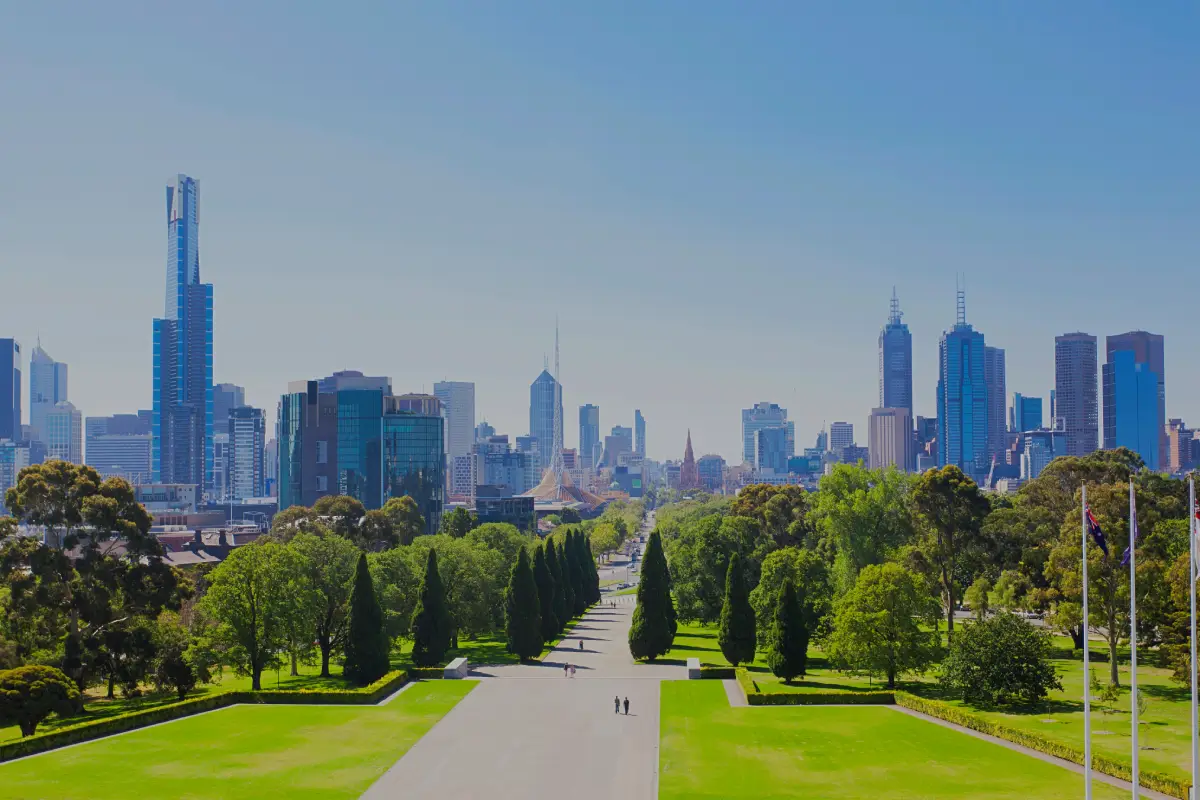 Melbourne nerede