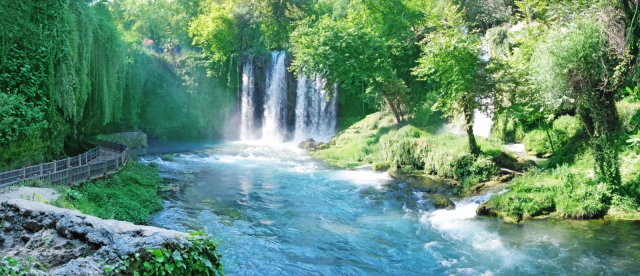 Antalya Düden Şelalesi Panoramik Görünüm