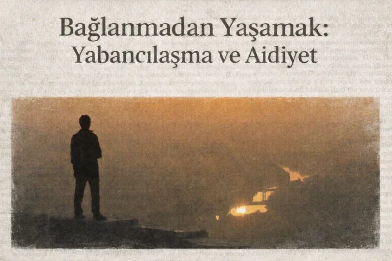 Bağlanmadan Yaşamak: Yabancılaşma ve Aidiyet