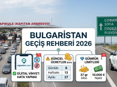Bulgaristan Geçiş Rehberi: Vinyet ücretleri, sınır kapıları ve gümrük kuralları hakkında kapsamlı görsel rehber.